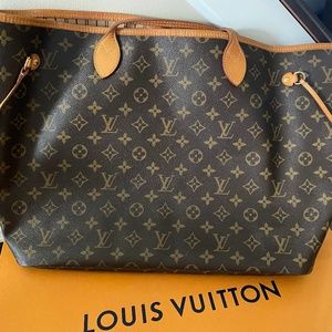 Real Louis Vuitton Neverfull GM